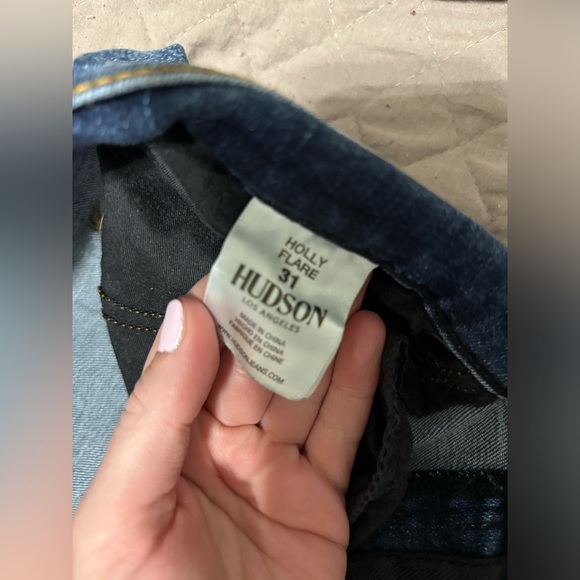 Hudson size 31 jeans, “Holly Flare” - Picture 2 of 4